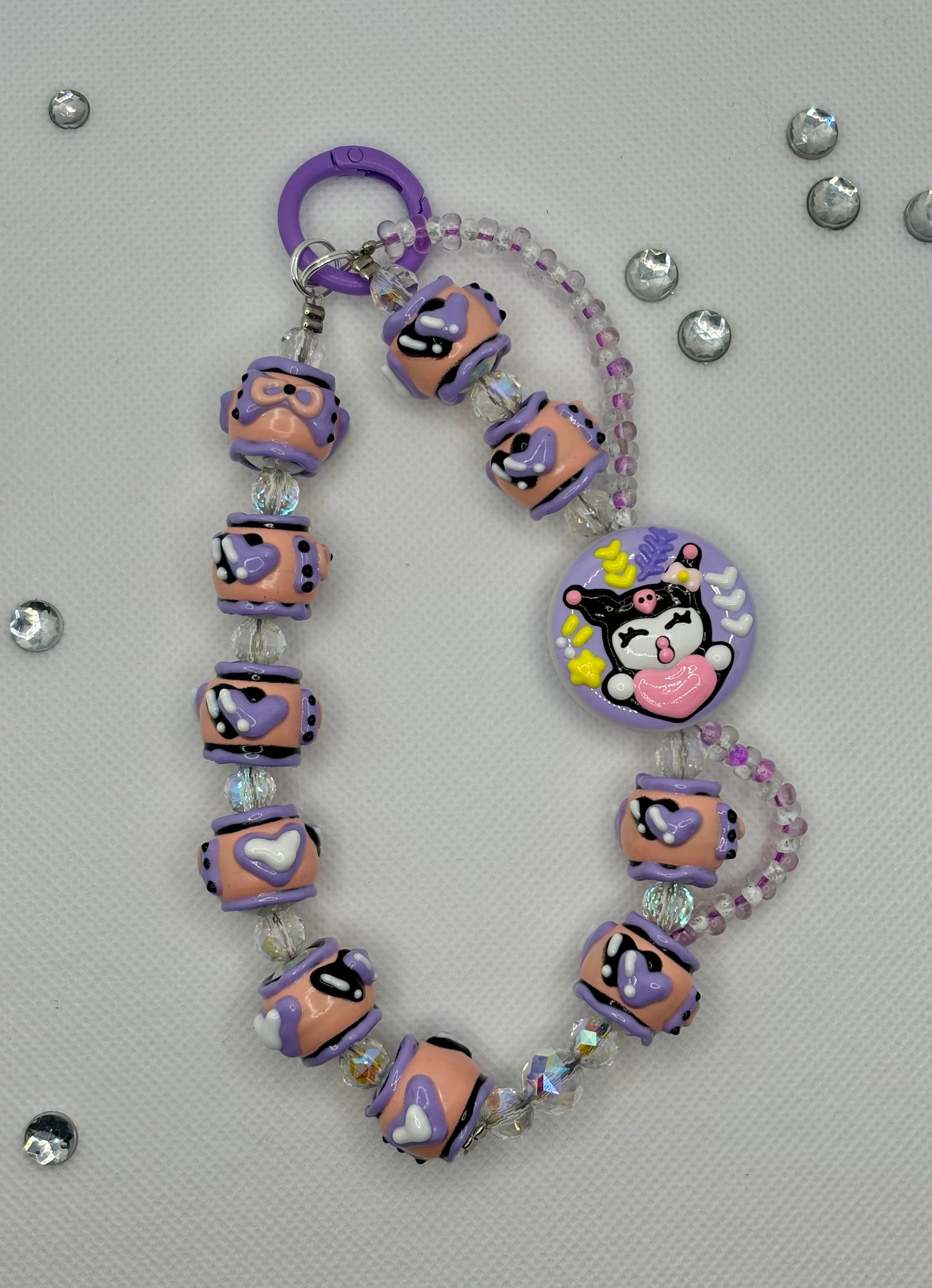 Kuromi DIY Bag Charm