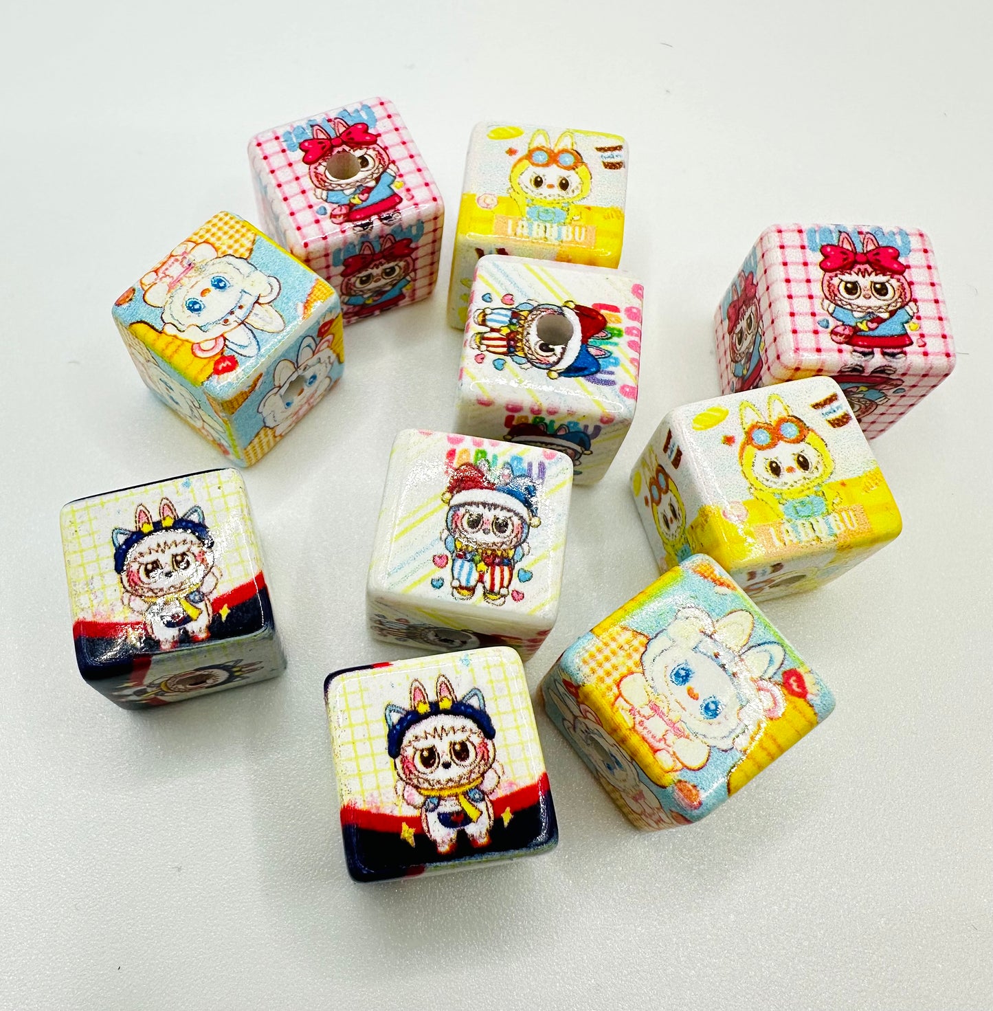 Labubu Cube Beads