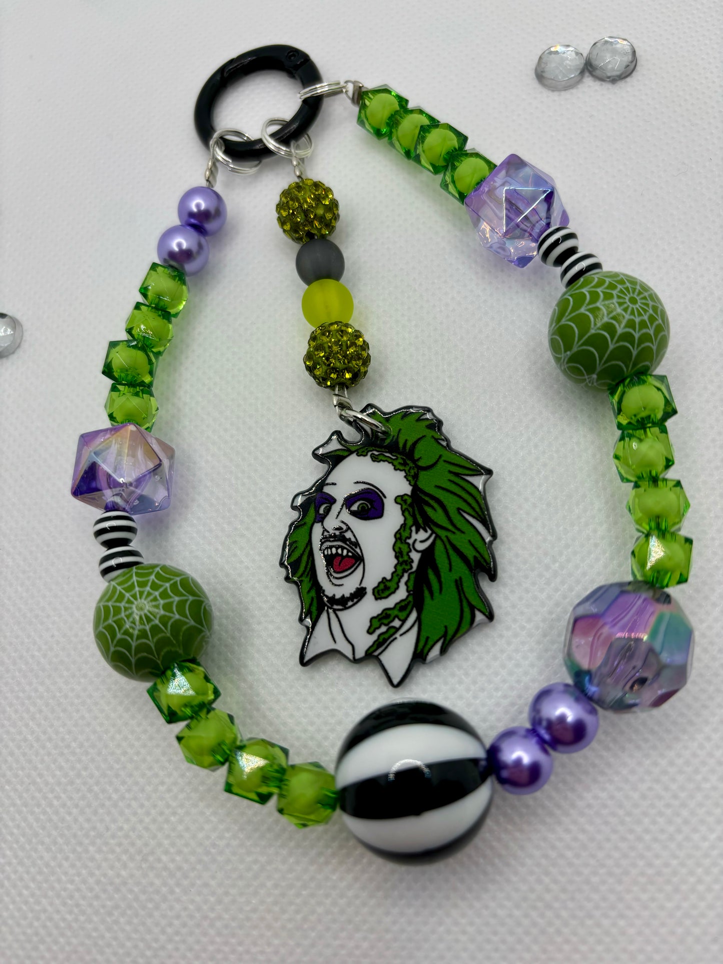 Beetlejuice DIY Bag Charm
