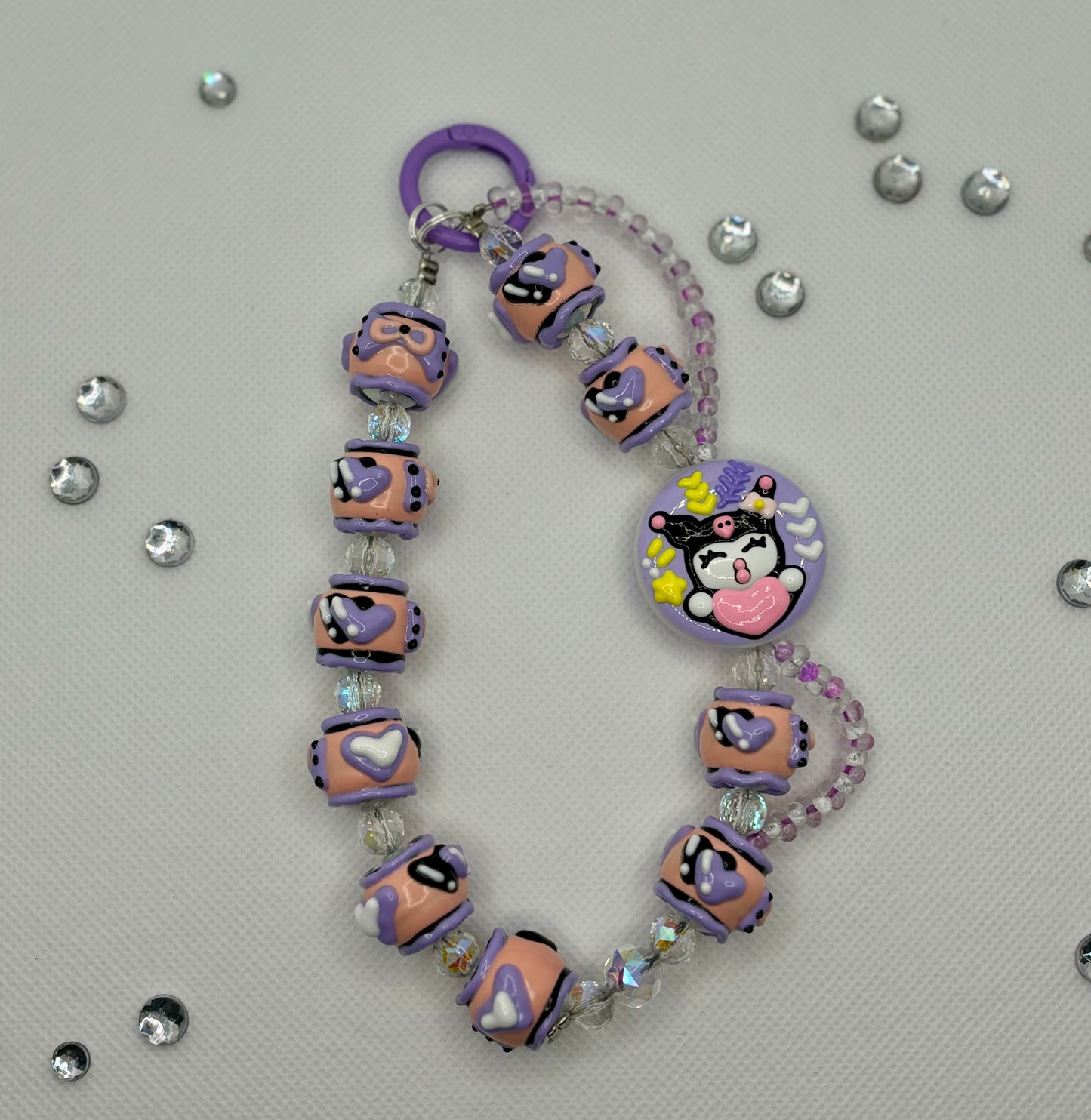 Kuromi DIY Bag Charm