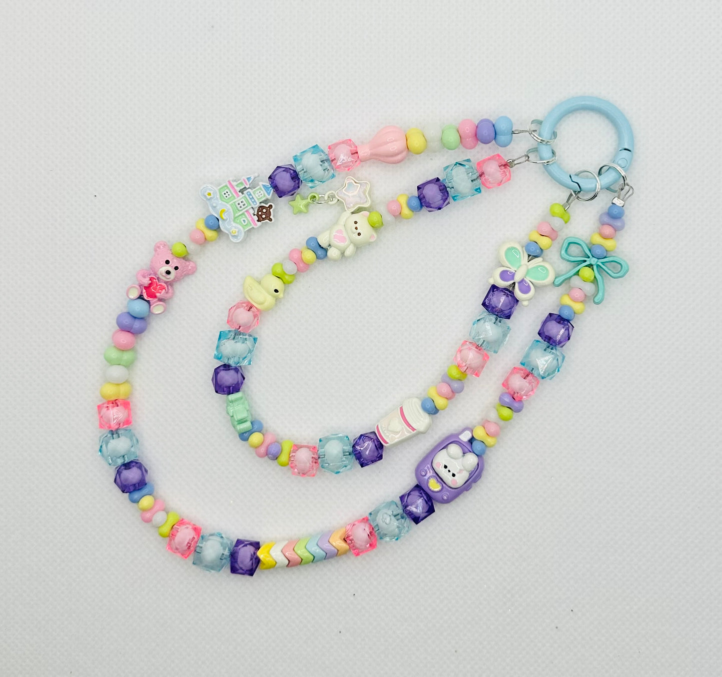 Pastel Dream Metal Bag Charms