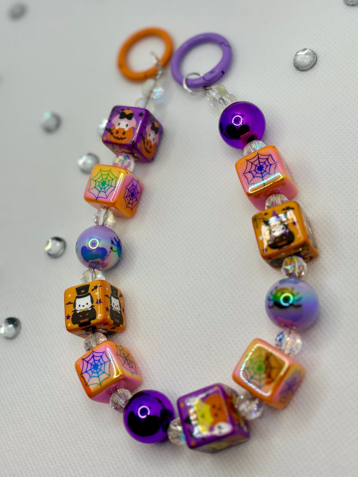 Sanrio Halloween Cube DIY bag charm