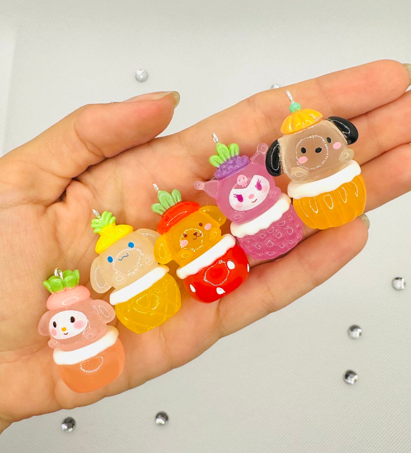 Sanrio Fruit DIY Luminous pendant set
