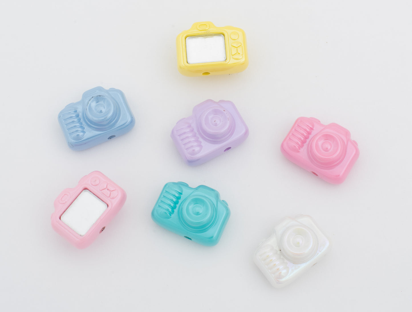 Doll Sized Acrylic Camera Beads