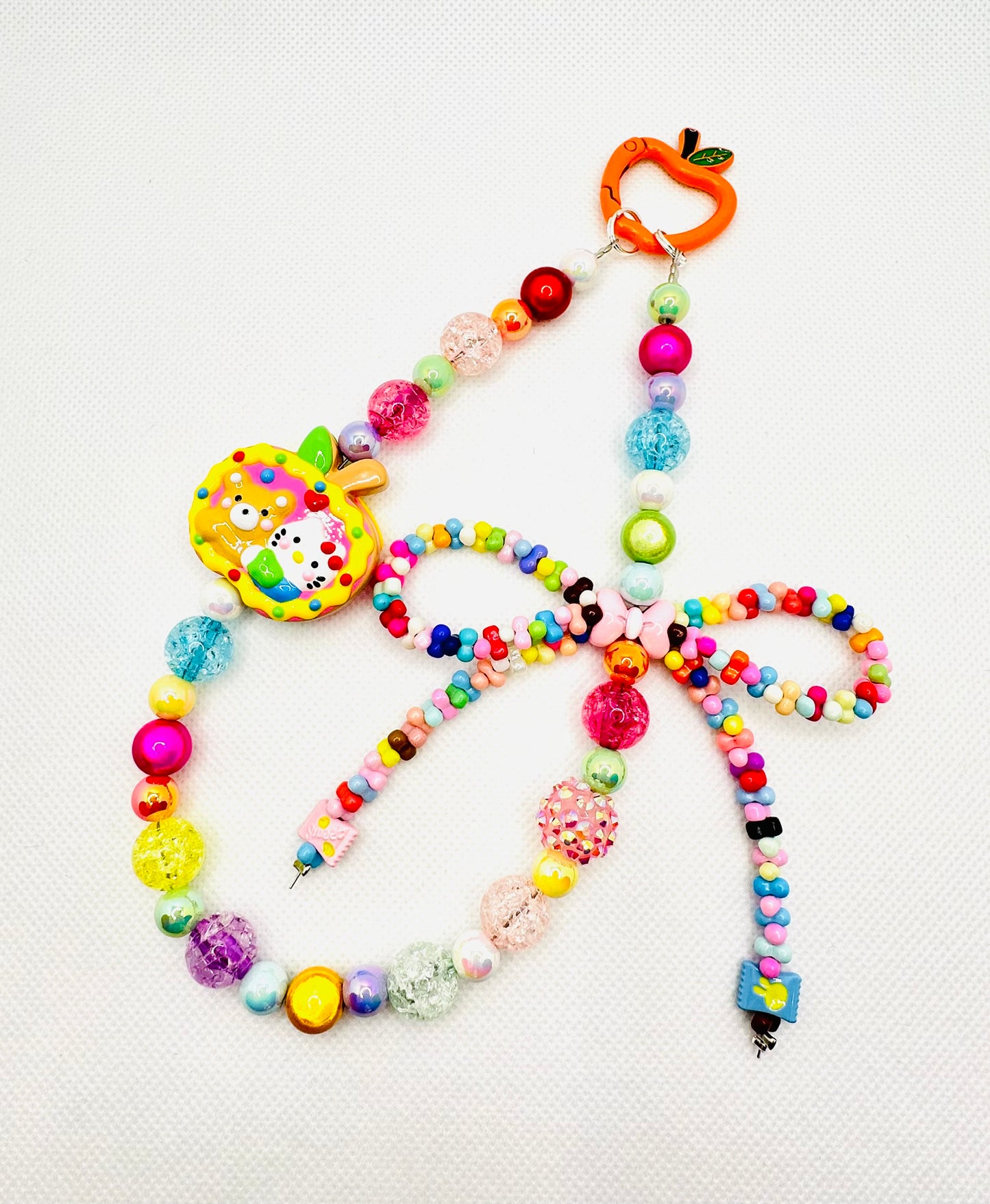 Hello Kitty Apple DIY bag charm