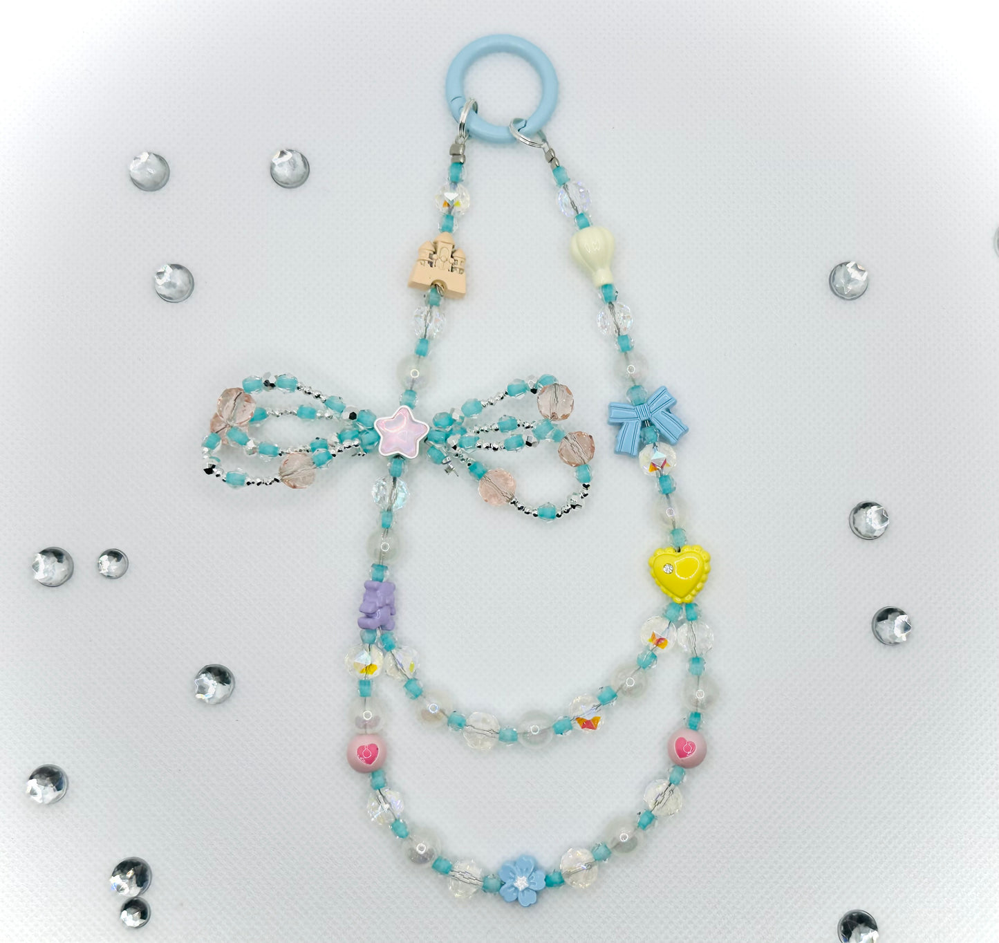 Metal Fantasy Bag Charm