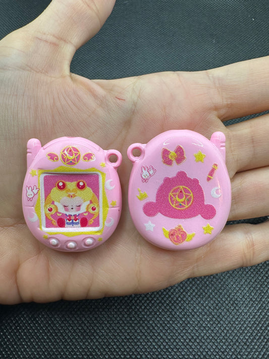 Sailor Moon themed beads 4pcs