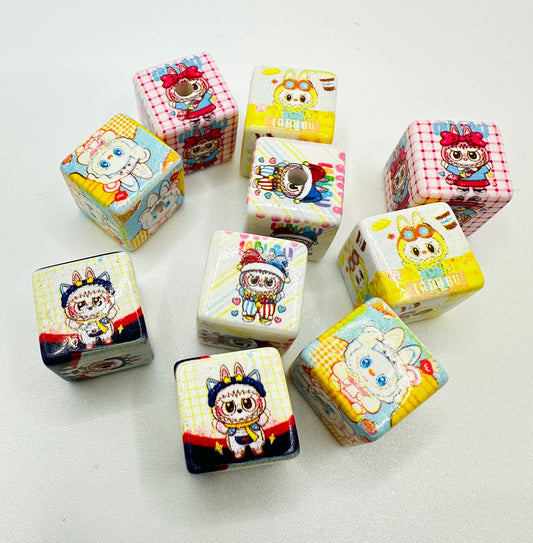 Labubu Cube Beads