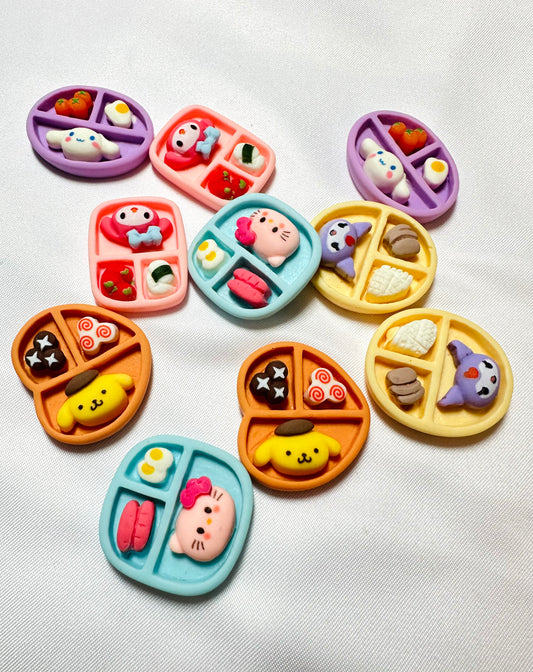 Sanrio doll sized plates
