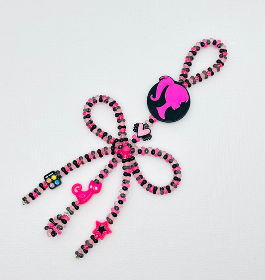 Barbie Silhouette Bag Charm