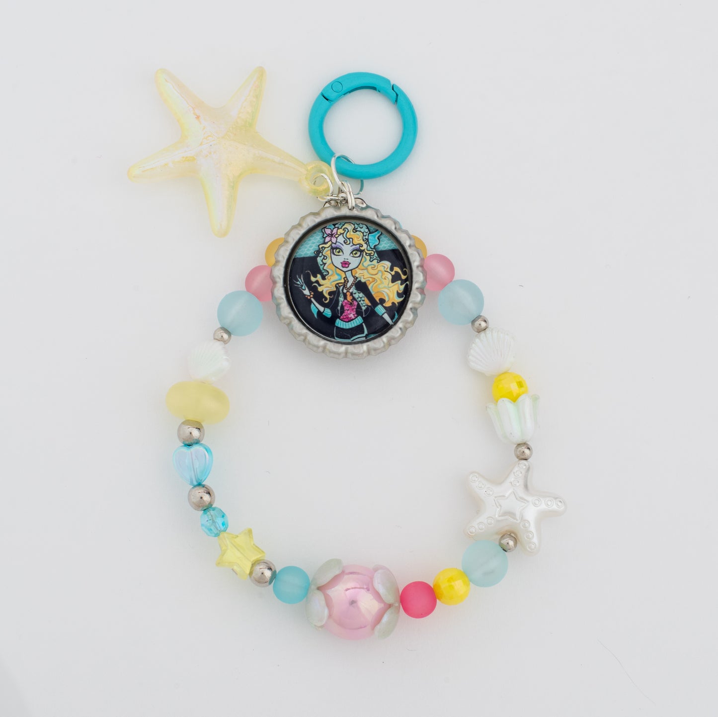 Monster High Lagoona DIY Phone Charm / Key Chain