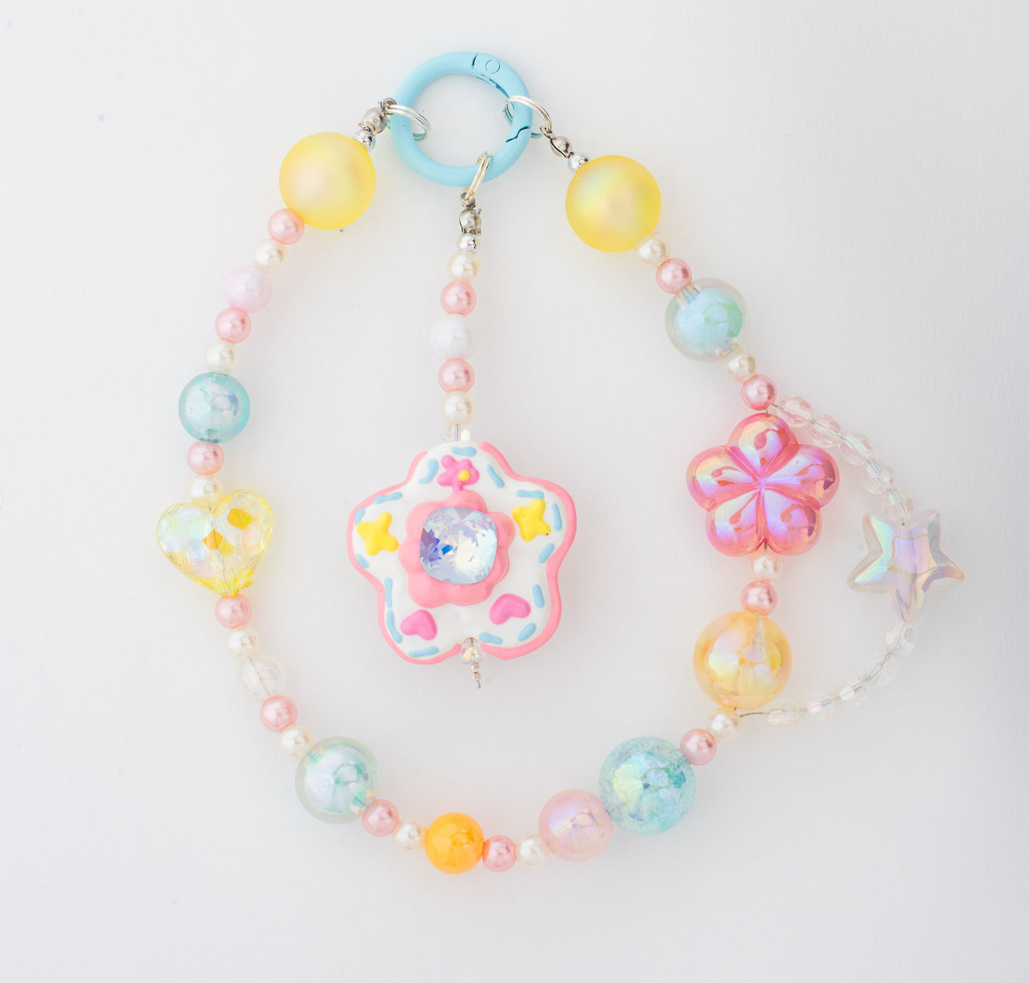 Flower Star Rhinestone Bag Clip