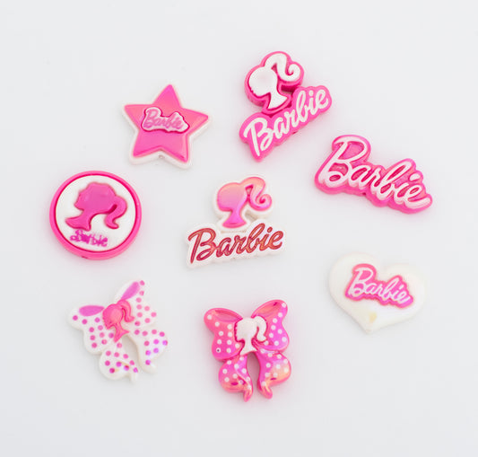 Barbie DIY Logo Acrylic Charm Bead