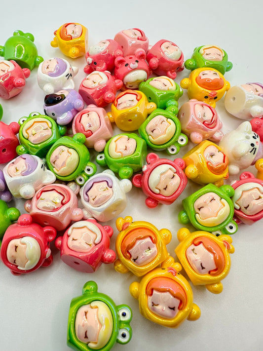 Skullpanda DIY 3D 10 piece beads