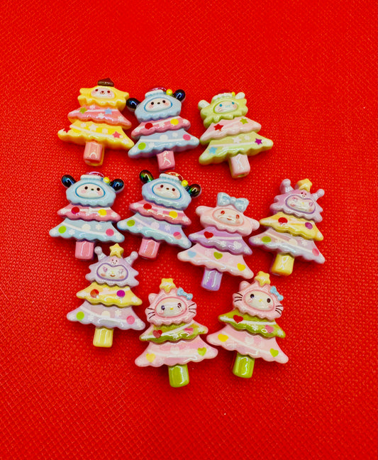 Sanrio DIy Christmas Trees