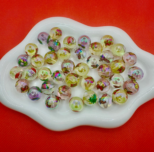 Christmas 16mm Luminous UV Rounds